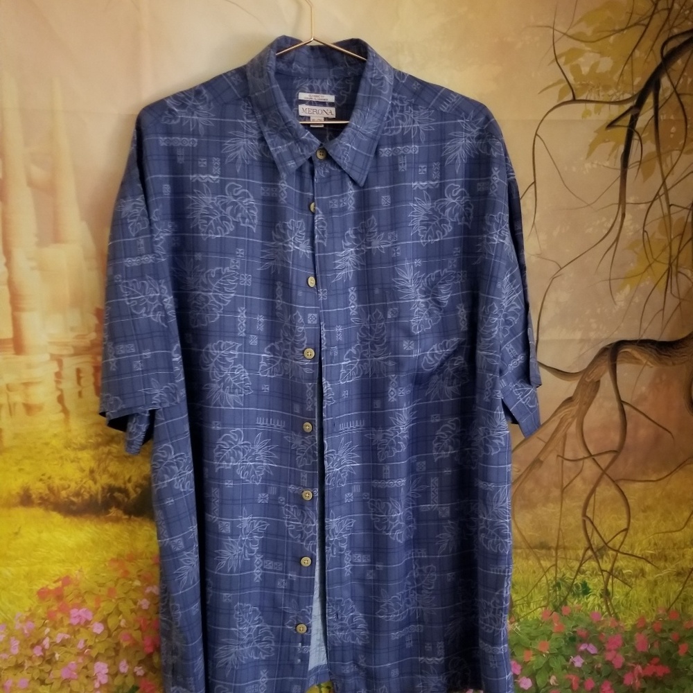 Mens Merona Classic Fit Short Sleeves Shirt